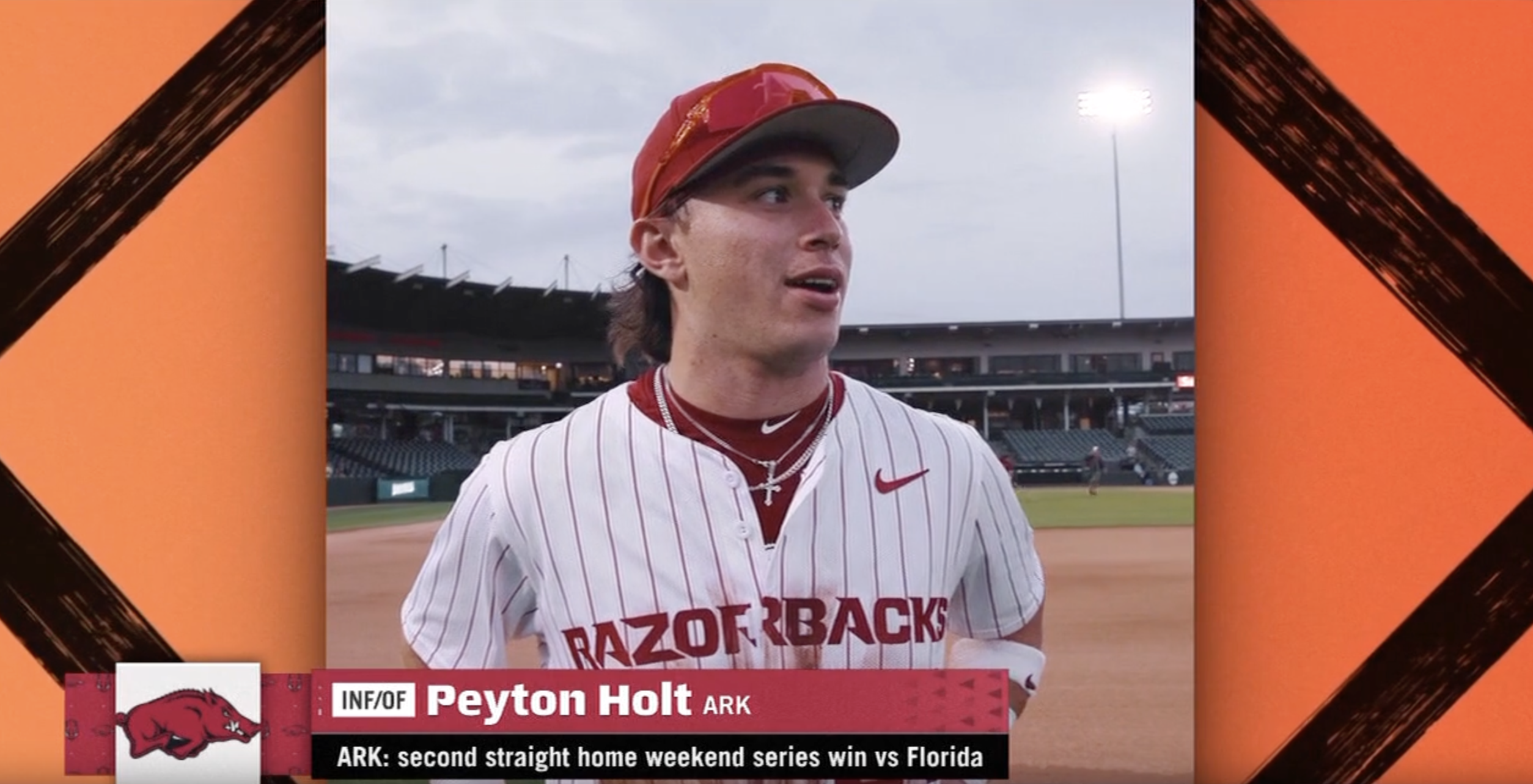 WATCH: Peyton Holt’s Deke Double Play on Rally Cap